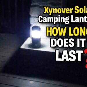 Can These Magnetic Folding Lanterns Handle a Blackout? Xynover Solar Camping Lights Tested!