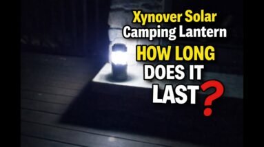 Can These Magnetic Folding Lanterns Handle a Blackout? Xynover Solar Camping Lights Tested!