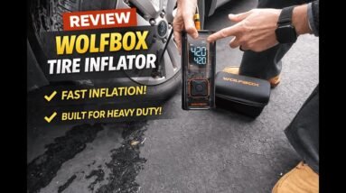 Can This Small Pump Handle Big Tires? WOLFBOX Portable Air Compressor for Cars, SUVs & Pickups