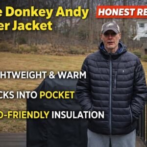Is this packable puffer warm enough for winter? Little Donkey Andy men's lightweight jacket tested