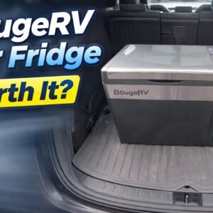 BougeRV 30 Quart Portable Car Fridge Freezer – Is This the Best 12V Cooler for Road Trips & RV Life?