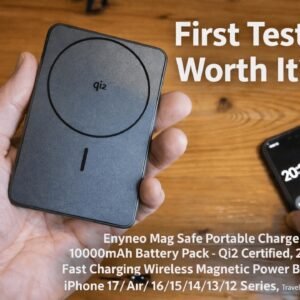 Is This the Best Magnetic Power Bank for iPhone? Enyneo 10000mAh Qi2 22.5W Fast Charging Review