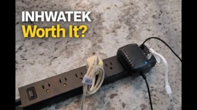 Tired of messy cords? Inhwatek mountable power strip with USB is the clean setup solution