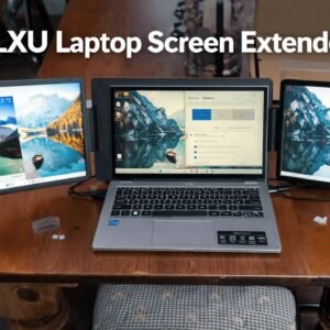 Can this LXU laptop screen extender triple your productivity? 16in plug & play monitor tested!