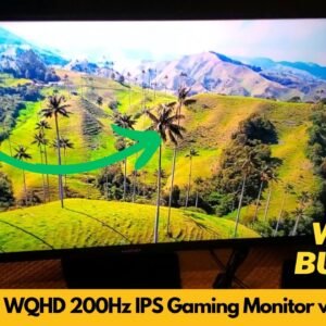 Amzfast 27in 2K 200Hz Gaming Monitor with Built-in Speakers — Is It Worth It?