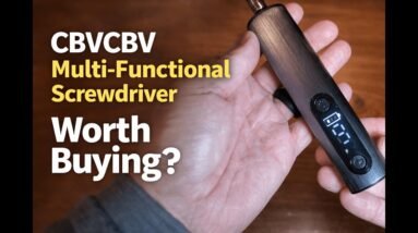 CBVCBV Electric Screwdriver Set Review — Wireless Charging and Magnetic Bits Worth It for DIY?