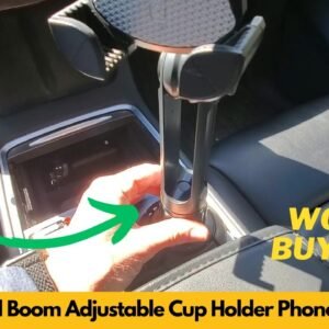 ToughTested Boom Adjustable Cup Holder Phone Mount Review – Bendable Arm with 360 Degree Rotation