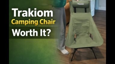Trakiom High Back Portable Camping Chair Review – Lightweight Folding Chair with Head Support