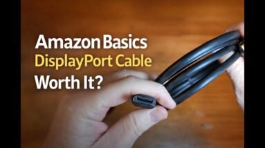 Amazon Basics DisplayPort 1.4 Cable Review – Is This the Best Budget 4K & 8K Cable You Can Buy?