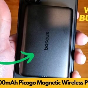 Baseus Picogo 5000mAh Magnetic Wireless Power Bank with USB-C Braided Cable Fast Charging Review