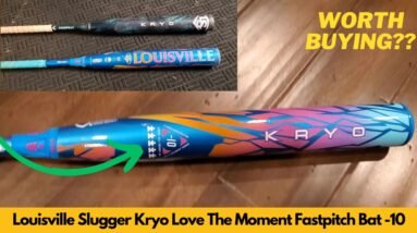 Louisville Slugger Kryo Love The Moment Fastpitch Bat Review – Is the -10 Drop Worth It?