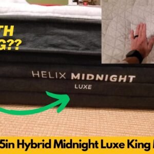 Helix Midnight Luxe 13.5in Hybrid Mattress King Medium Pillow Top Cooling Review