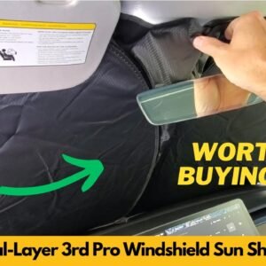 REEVAA 3rd Pro Windshield Sun Shade for 2019-2026 Tesla Model Y Juniper Review & Unboxing
