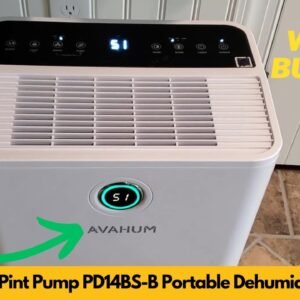 AVAHUM 150 Pint PD14BS-B Portable Dehumidifier with Pump and Drain Hose Review and Unboxing