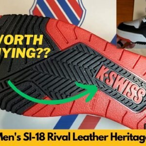 K-Swiss SI-18 Piano Leather Mens Classic Tennis Athletic Sneaker Shoe Unboxing & Review