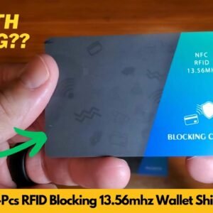 Magriffin 3-Pcs RFID Blocking 13.56mhz Card 0.29in Ultra Slim Contactless Payment Unboxing & Review