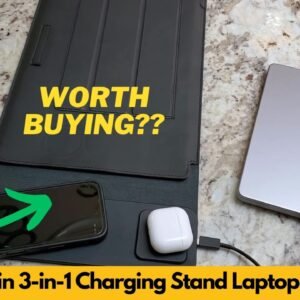 VOVIPO 14in 3-in-1 Charging Stand Laptop Sleeve Bag MacBook Pro Air Unboxing & Review