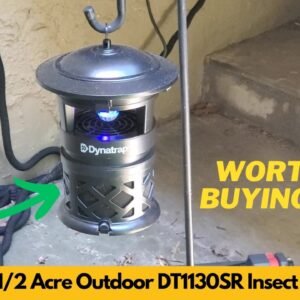 Dynatrap DT1130SR 1/2 Acre Outdoor Mosquito Flying Insect Trap Killer Unboxing & Review