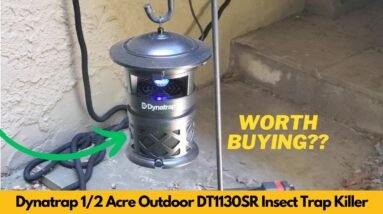 Dynatrap DT1130SR 1/2 Acre Outdoor Mosquito Flying Insect Trap Killer Unboxing & Review