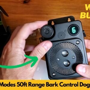 FORNIHE Anti Barking Device 3 Modes 50ft Range Ultrasonic Bark Box Unboxing & Review