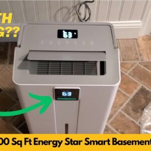 FYHXZYB 5000 Sq Ft 80 Pints Energy Star Wi-Fi Smart Compressor Dehumidifier Unboxing & Review