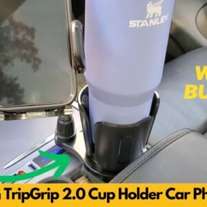 Bracketron TripGrip 2.0 2-in-1 Cup Holder Car Phone Mount Adjustable Gooseneck Unboxing & Review