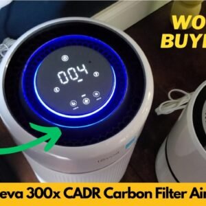 Levoit Eleva 300x CADR Carbon Filter System Level Seal Air Purifier Unboxing & Review