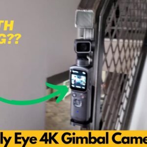 Holy Eye AI Tracking 4K Video Gimbal Camera Review