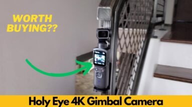 Holy Eye AI Tracking 4K Video Gimbal Camera Review