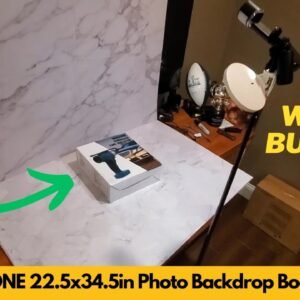 BYSTONE Product Photography Backdrops 22.5x34.5in 10Pcs 20Patterns Board Kit Unboxing & Review