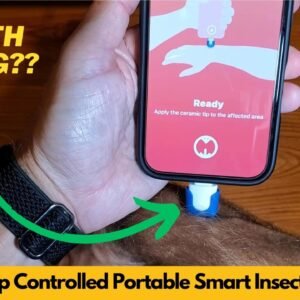 Veolqor Smart Insect Bite Healer App Controlled Heat Itch Relief Portable Unboxing & Review