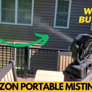 Etholzon 40000mAh Rechargeable Outdoor Misting Fan Review