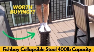 Fishboy Upgraded Collapsible Stool Review
