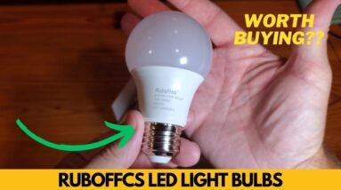 Ruboffcs 6 Pack A19 LED Light Bulbs Review