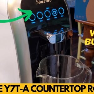 SimPure Y7T-A Countertop Reverse Osmosis Water Filter Review