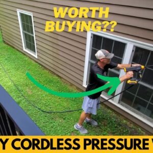 SKYBNNY Portable Cordless Pressure Washer Review