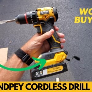 Sundpey Brushless Cordless Power Drill Set Review