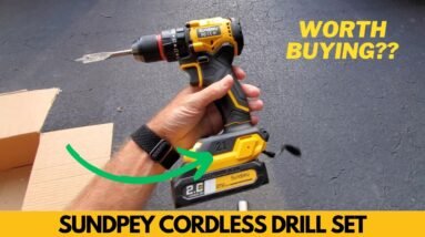 Sundpey Brushless Cordless Power Drill Set Review