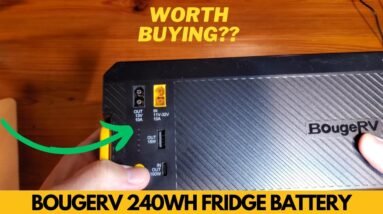 BougeRV 240Wh Detachable Fridge Battery Review