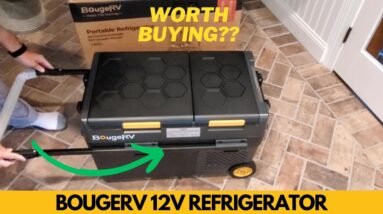 BougeRV CRD2 V2 43QT 12V Dual Zone Refrigerator Review