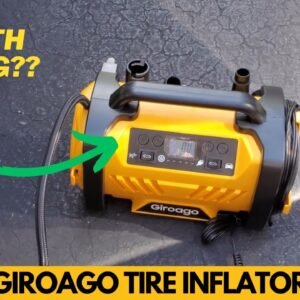 Giroago Portable Air Compressor Tire Inflator Review