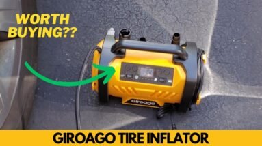 Giroago Portable Air Compressor Tire Inflator Review