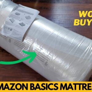 Amazon Basics 12 Inch Medium Firm Memory Foam Mattress Review by Adam/Ayden