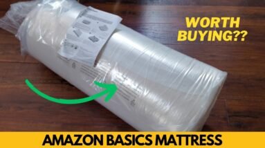 Amazon Basics 12 Inch Medium Firm Memory Foam Mattress Review by Adam/Ayden