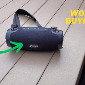 OHAYO 60W Portable Waterproof Bluetooth Speaker Review