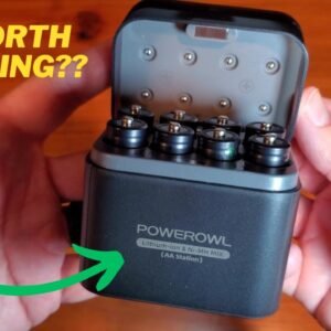 Powerowl 1.5V Rechargeable AA Lithium Batteries with Charger Review