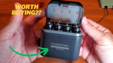 Powerowl 1.5V Rechargeable AA Lithium Batteries with Charger Review