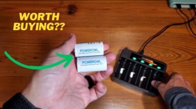 POWEROWL Universal Rechargeable C Batteries with Charger Review