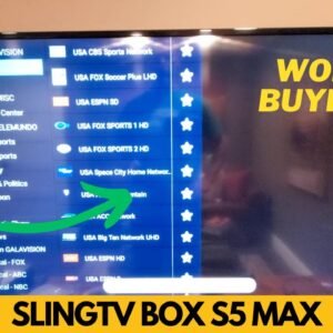 SlingTV Box S5 Max Streaming Player Review