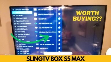 SlingTV Box S5 Max Streaming Player Review